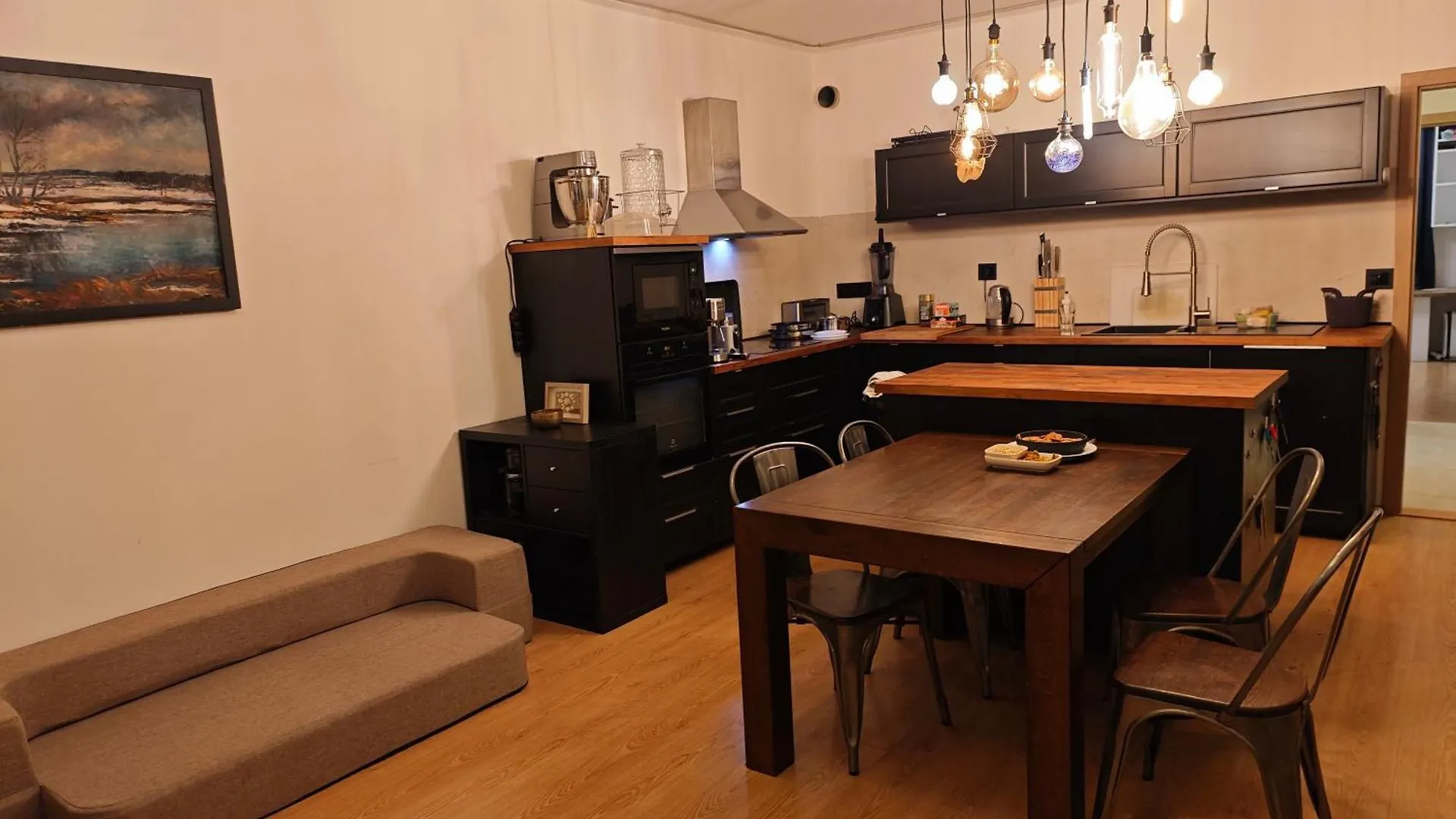 Sauna Apartament Zenklova 1, 4 Rooms, Terase, Garden, Sauna Prague 0*,  Czech Republic